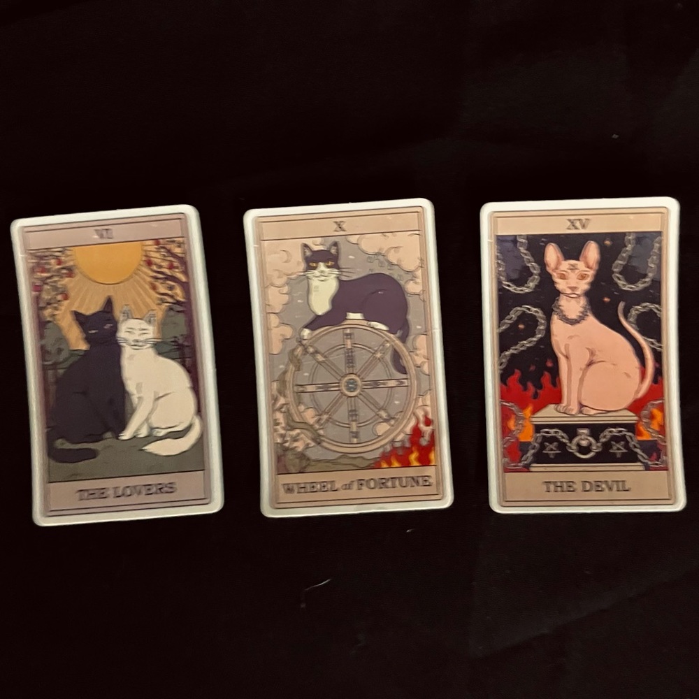 Tarot Card Reading with the “Tarot Cats” A fun way to get your tarot cards read. - Picture 2 of 3